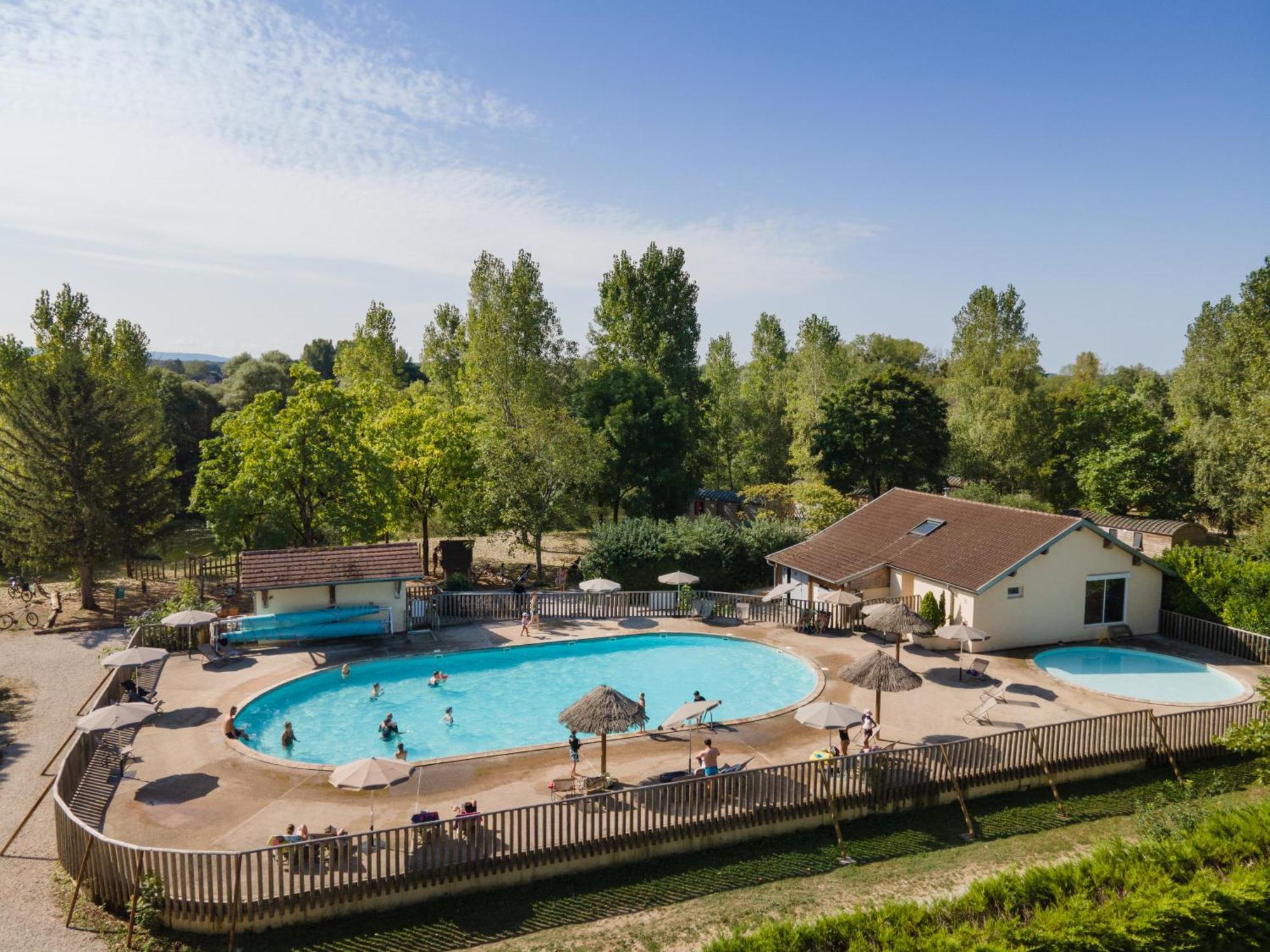 Huttopia La Plage Blanche Ounans Exterior photo