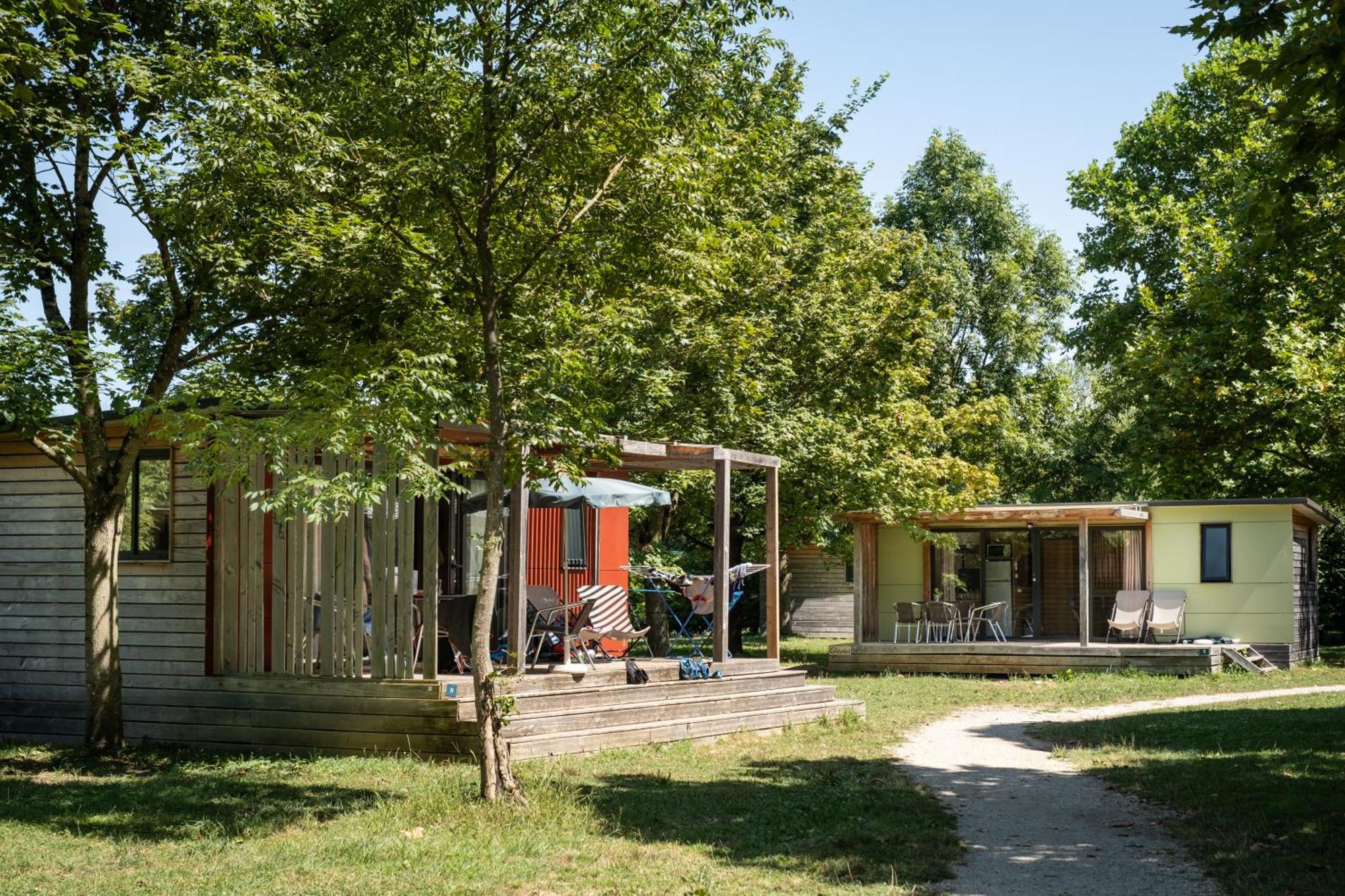 Huttopia La Plage Blanche Ounans Exterior photo